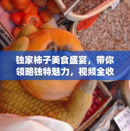 独家柿子美食盛宴，带你领略独特魅力，视频全收录！