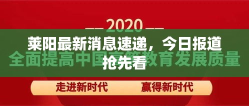 莱阳最新消息速递，今日报道抢先看