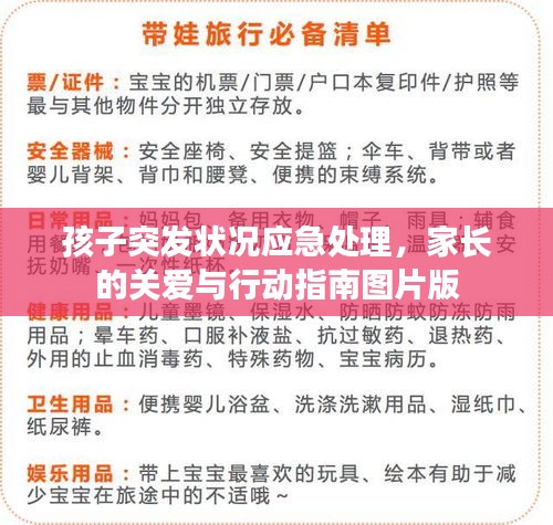 孩子突发状况应急处理，家长的关爱与行动指南图片版